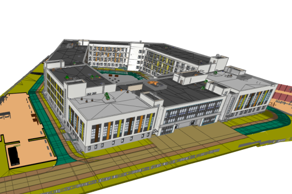 Средняя общеобразовательная школа на 1500 мест в Ленинском г.о
