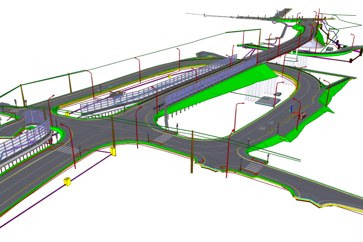 Реконструкция автомобильной дороги в г.о. Мытищи