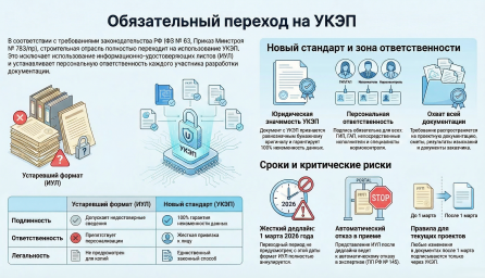 C 01.03.2026 документация для проведения экспертизы должна быть подписана УКЭП!