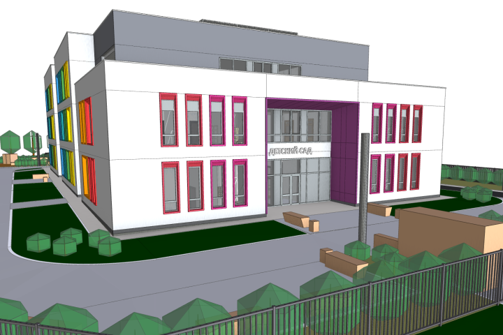 Детское образовательное учреждение на 250 мест
