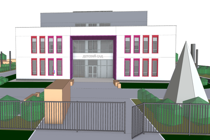 Детское образовательное учреждение на 250 мест